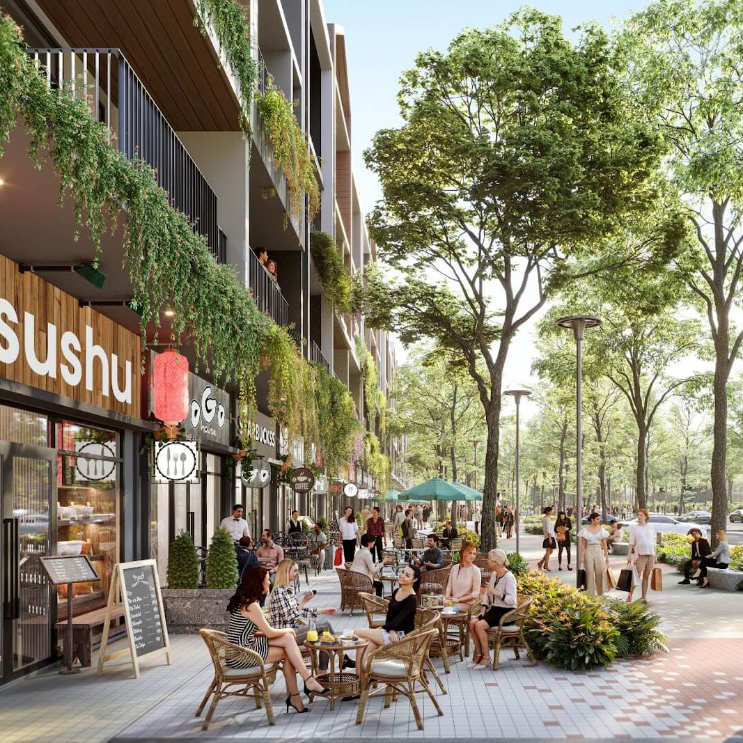 Khu thương mại mua sắm